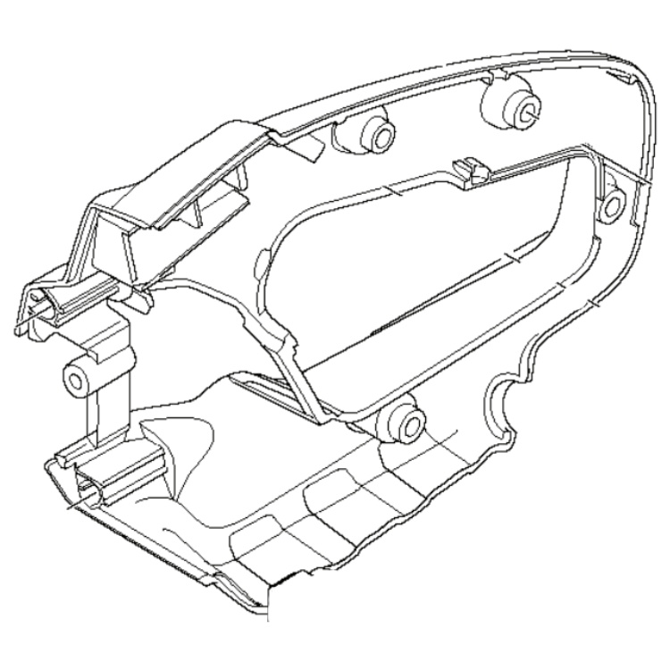 Uchwyt w połowie w prawo
