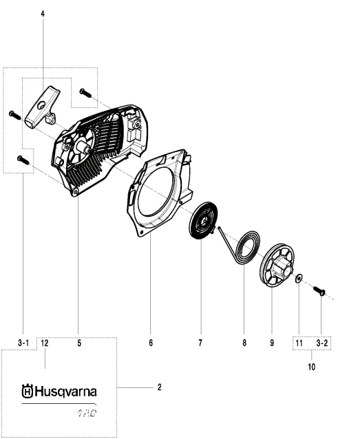 Rozrusznik kompletny 5826184-01