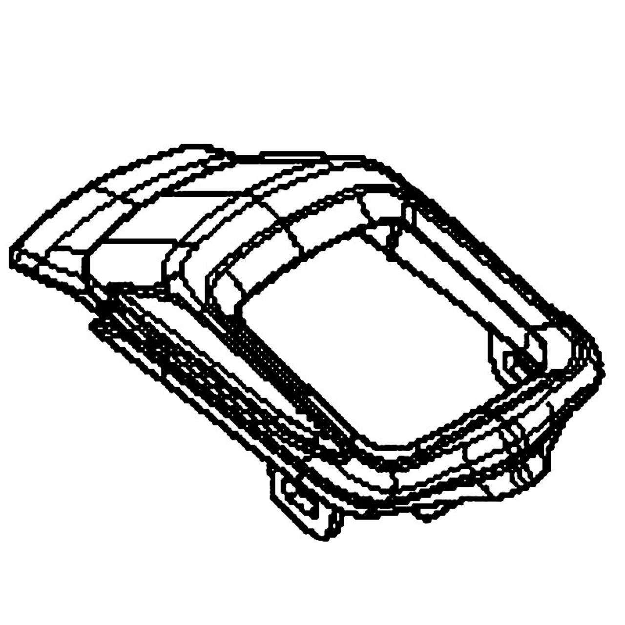 Klawiatura ramowa Husqvarna-szara