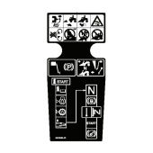 Naklejka 5842262-01 Naklejka 5842262-01