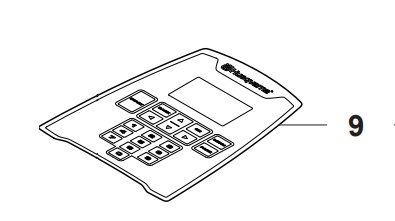 KLAWIATURA 2.1 Display Automower 310