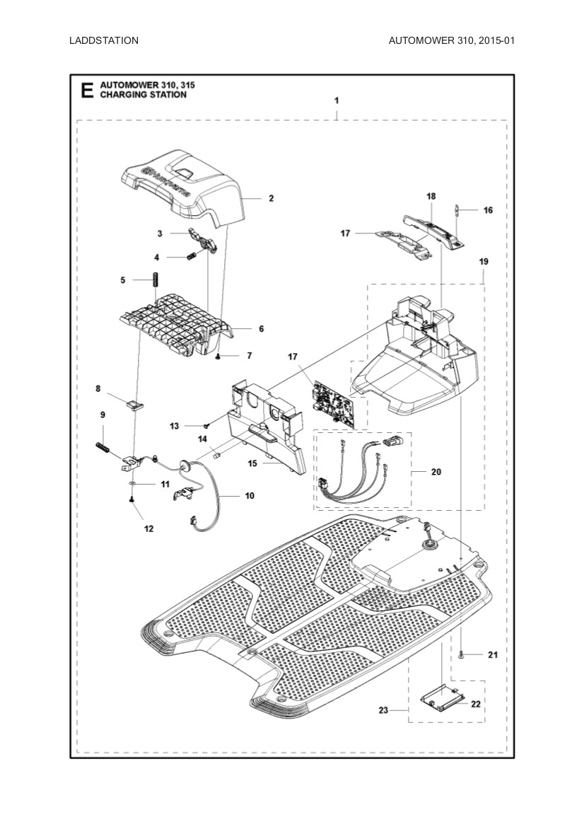 KOREK, Stacja ładowania