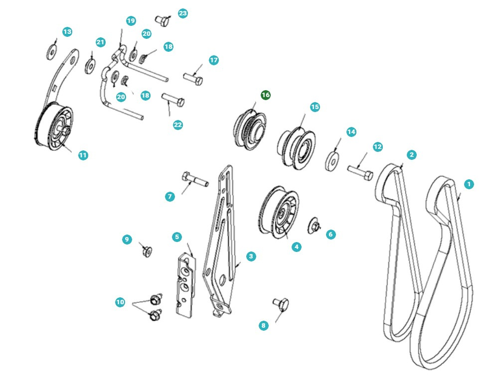 Krążek Linowy 5860511-01
