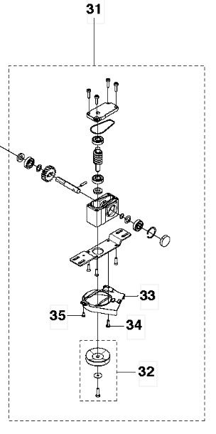 Przekładnia ślimakowa z ochroną