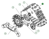 Gumowa Gąsienica 5869964-01 Gumowa Gąsienica 5869964-01