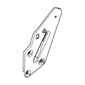 Wspornik Uchwytu Lewy 5872121-02 Wspornik Uchwytu Lewy 5872121-02