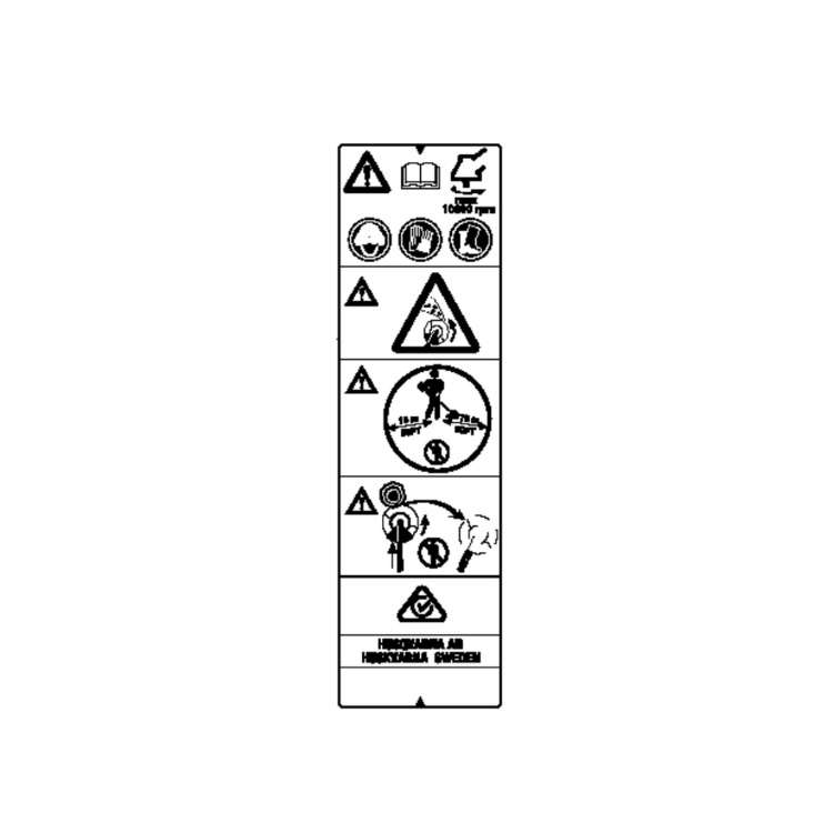 Ostrzeżenie dotyczące naklejek 5873626-01