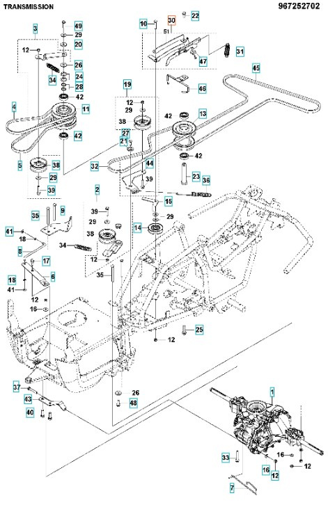Komplet kitu hamulcowego