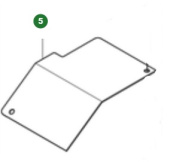 Pokrywa Przednia Korpusu Głównego Prawa 5880597-01 Pokrywa Przednia Korpusu Głównego Prawa 5880597-01