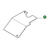 Pokrywa Przednia Korpusu Głównego Lewa 5880598-01 Pokrywa Przednia Korpusu Głównego Lewa 5880598-01