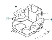 Komplet Siedzeń 5886120-01 Komplet Siedzeń 5886120-01