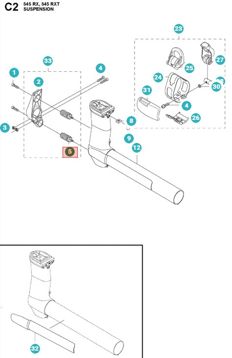 Element antywibracyjny 5888299-01