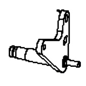 Spawana regulacja prowadnicy ramienia Rh 5893324-02 Spawana regulacja prowadnicy ramienia Rh 5893324-02