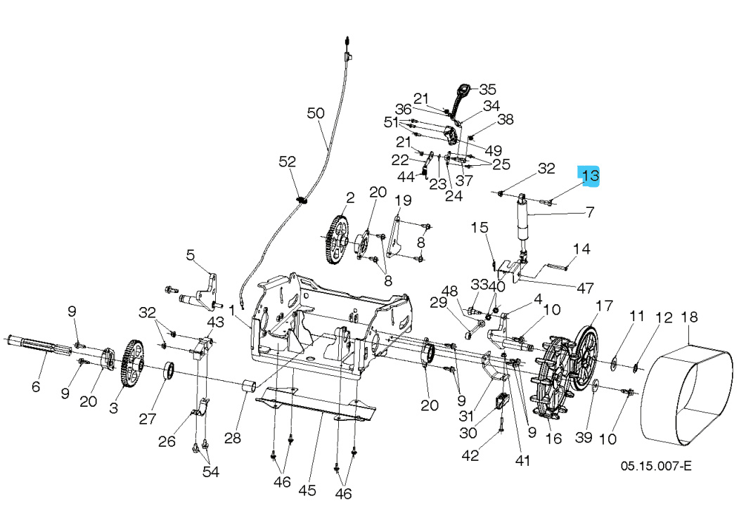 Ramię śruby 10 mm 5893536-01