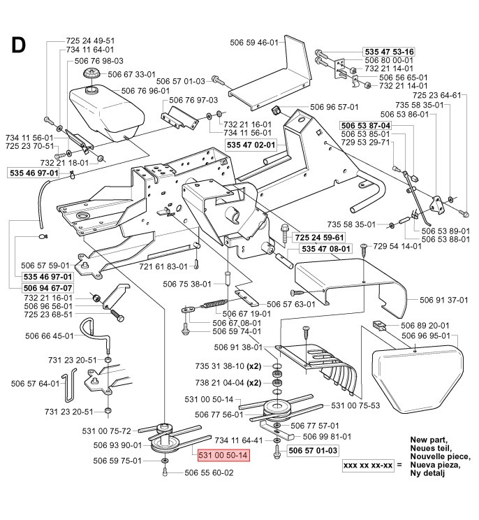 Pasek Rider 11, 13, 970, Proflex 1200, FRM13