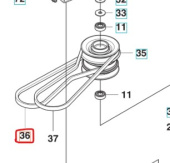 Pasek R111B, Jonsered FR2312 MA Pasek R111B, Jonsered FR2312 MA