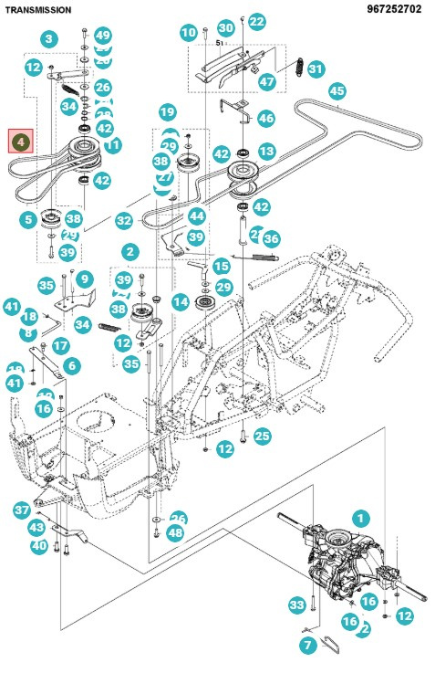 Pasek Rider 115B, Rider 112B, 112C(2021-)