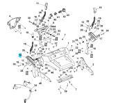 Dźwignia deflektora wspornika 5897540-01 Dźwignia deflektora wspornika 5897540-01