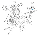 Dźwignia hydro wspornika 5897541-01 Dźwignia hydro wspornika 5897541-01