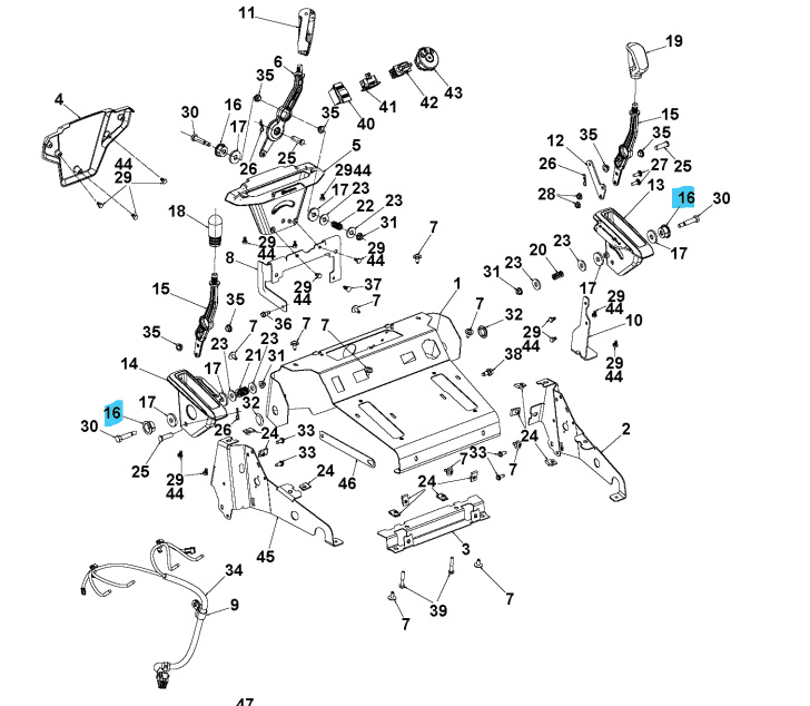 Uchwyt na śrubę guzikową 5897961-01