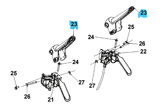 Zazębienie wątroby Odlew aluminiowy 5898038-01