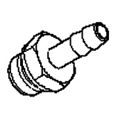 Smoczek 1/4 gwint męski Smoczek 1/4 gwint męski