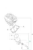 Zestaw cylindra 550XP, 550XPG Mark II