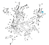 Sworzeń widełkowy .375X1,25 5907917-01 Sworzeń widełkowy .375X1,25 5907917-01