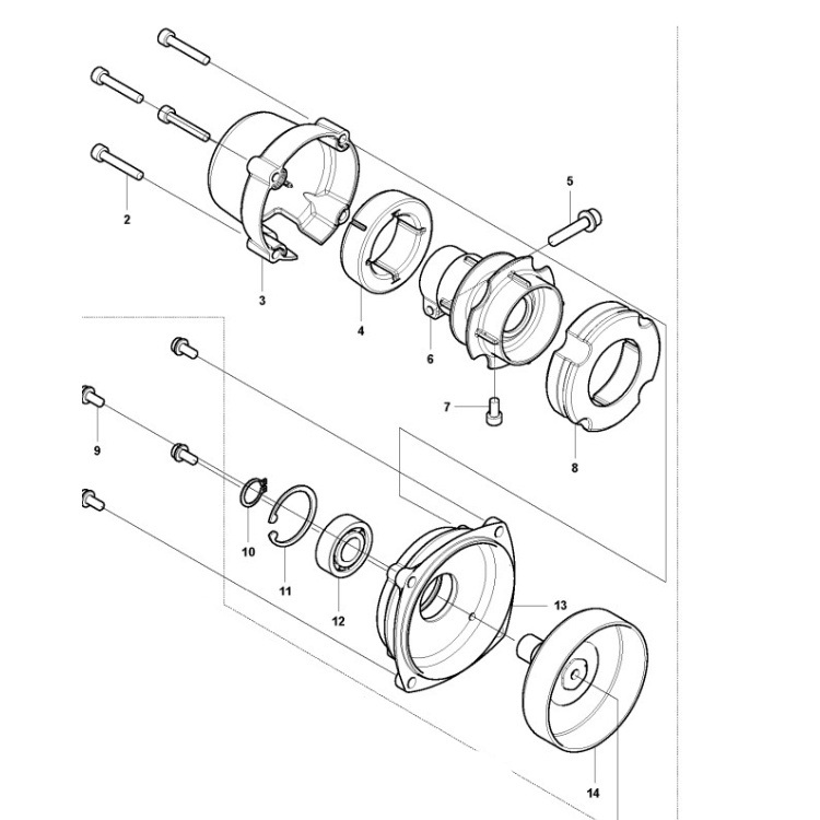 Osłona Sprzęgła Kompletna 5914381-02
