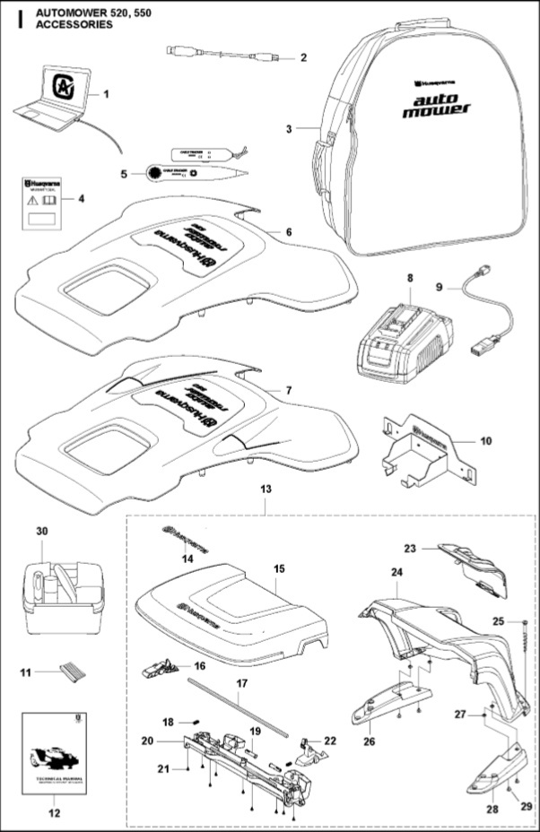 Nadwozia kit, Top Cover, Orange