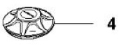 Przycisk Jogwheel 435X AWD Przycisk Jogwheel 435X AWD