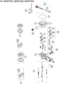 Blok Cylindrów Z M8X10 Sześciokątnym 5926176-17 Blok Cylindrów Z M8X10 Sześciokątnym 5926176-17