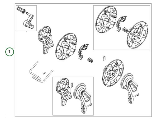 Uchwyt Ciemnoszary 5926176-38