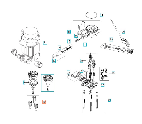 Komplet Tłoka 3 Szt 5926176-78