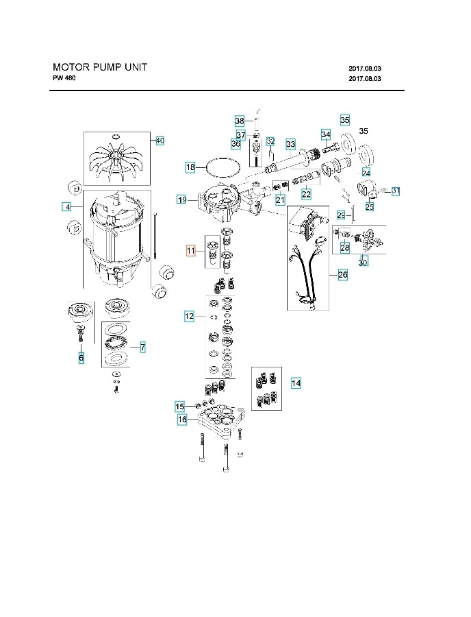 Ceramika Tłoka, Zestaw 5926176-80