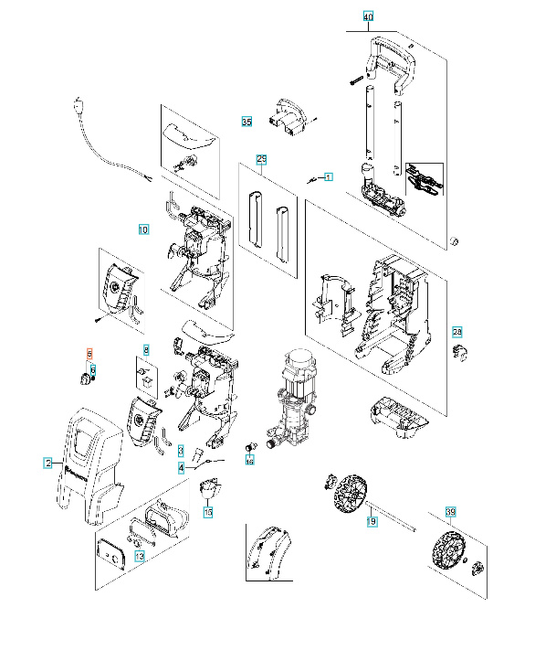 Uchwyt Przełącznika Pokrętłego 5926177-02