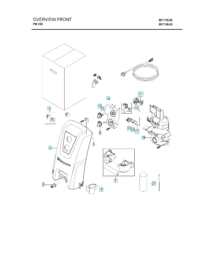 Pokrętło Pokrętła Sz,1 4Kt,6X6 5926177-08