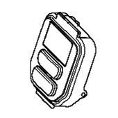 Panel sterowania średni 2 przyciski Panel sterowania średni 2 przyciski