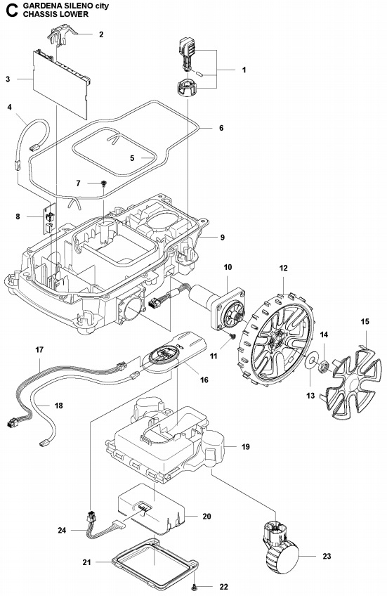 HOUSING MODULE TWO WHEEL