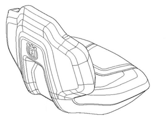 Husqvarna, Wysokie Oparcie 5931894-01