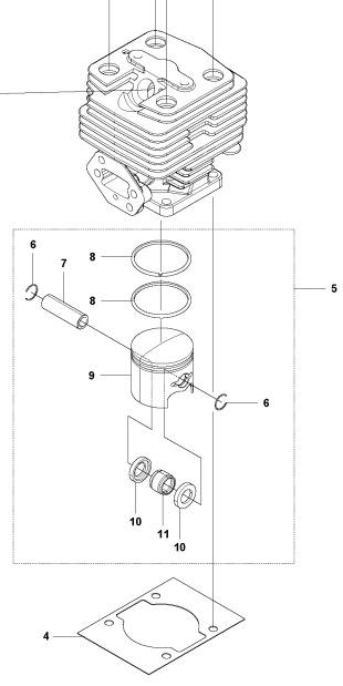Zestaw Cylindrów 5933049-01