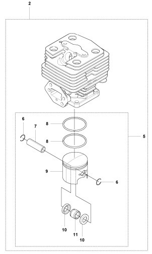 Zestaw Cylindrów 5933050-01