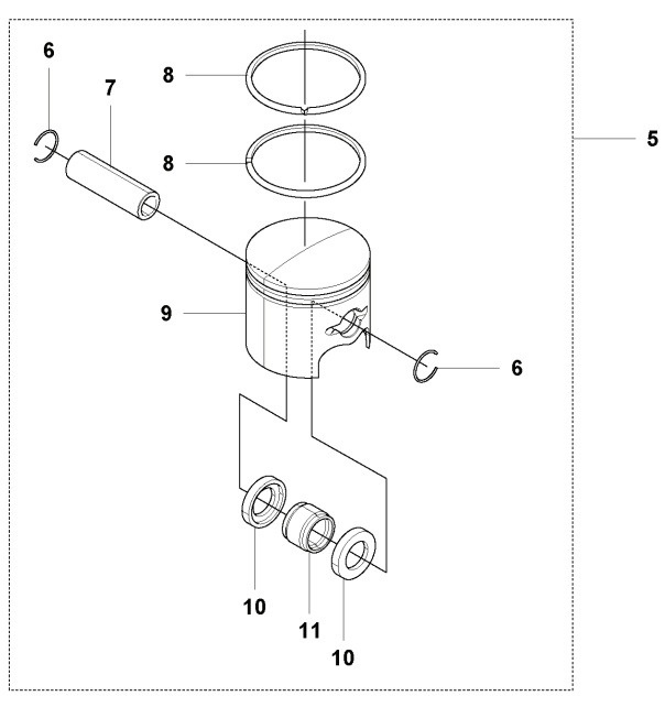 Tłok Kompletny 5933051-01