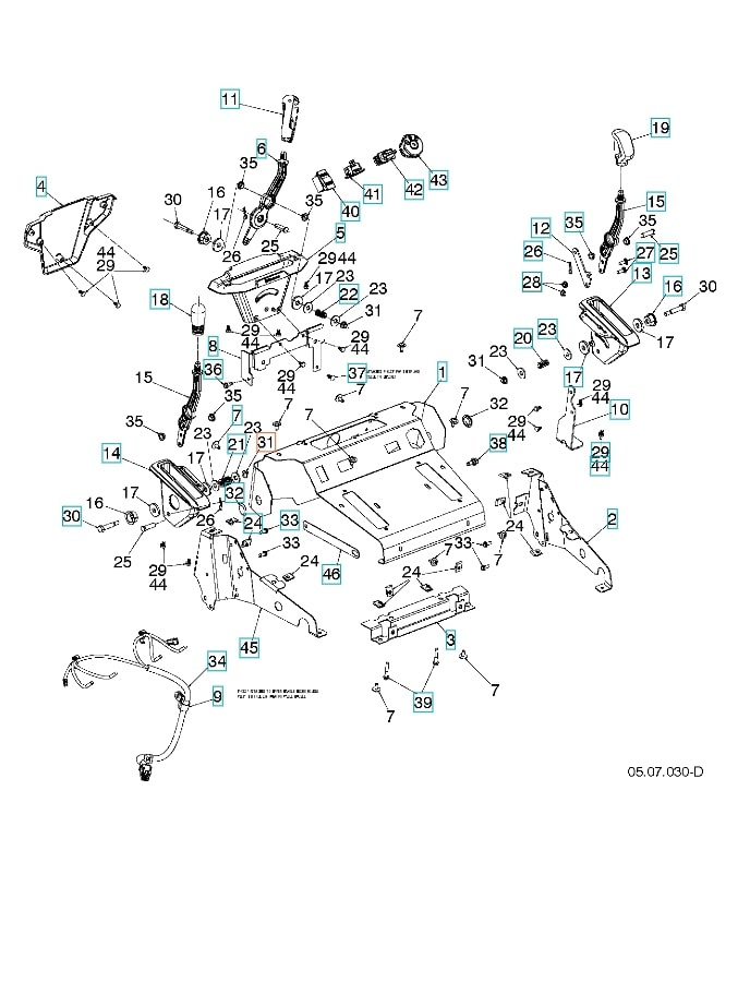Nakrętka 5/16-18 Pc Zpb 5949444-01
