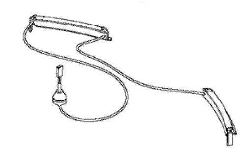 Wiązka przewodów LED pomarańczowa do Automower 520 EPOS, 550 EPOS