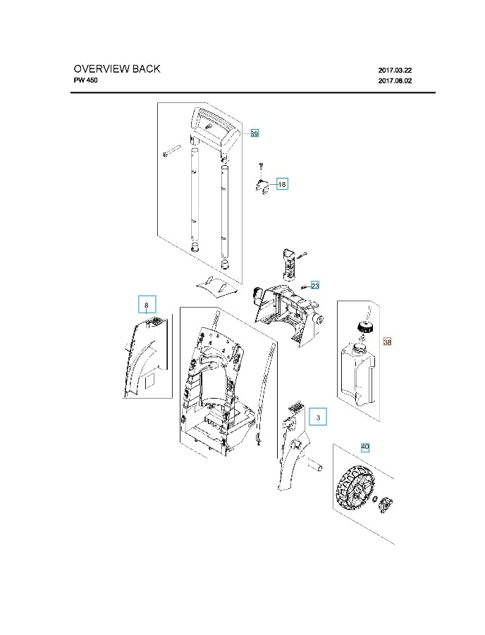 Zestaw Zbiornika Detergentu 5960275-01