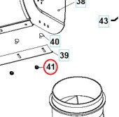 Nakrętka zabezpieczająca Nakrętka sześciokątna z kołnierzem