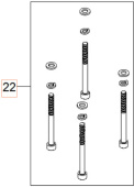 Śruba M6X70 Din 912 4Szt 5962888-01 Śruba M6X70 Din 912 4Szt 5962888-01