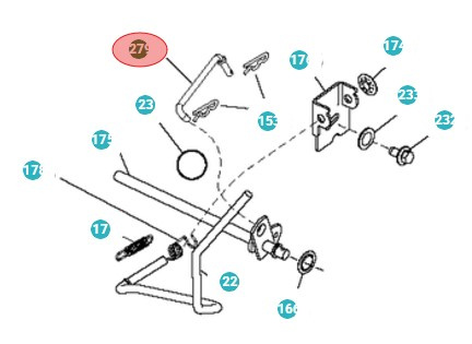 Łącze Łącze 0,725X0,89X5,677 cala
