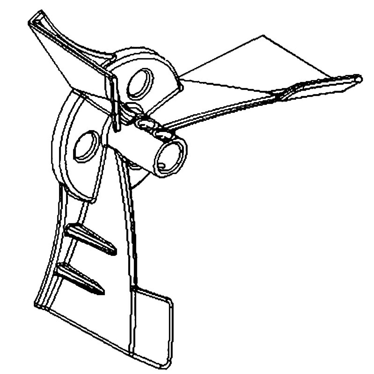 Wirnik żeliwny lekki